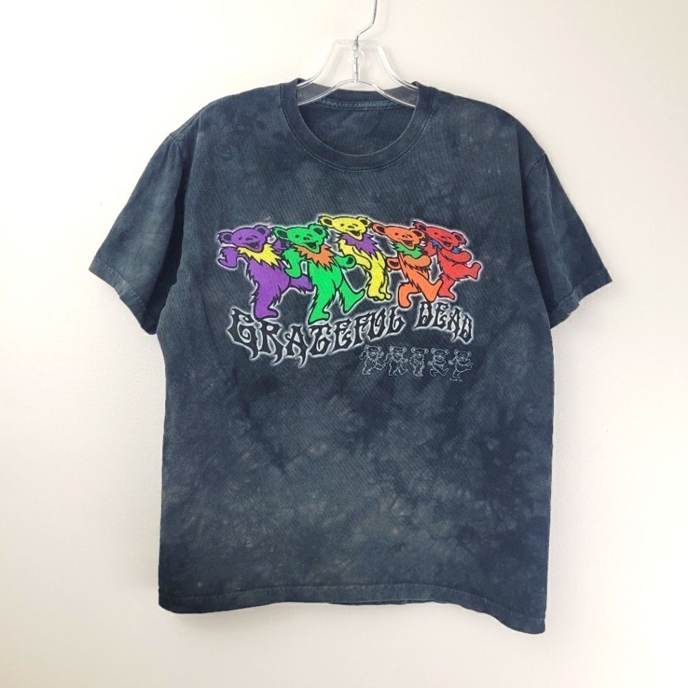 VTG Grateful Dead black tiedye tee